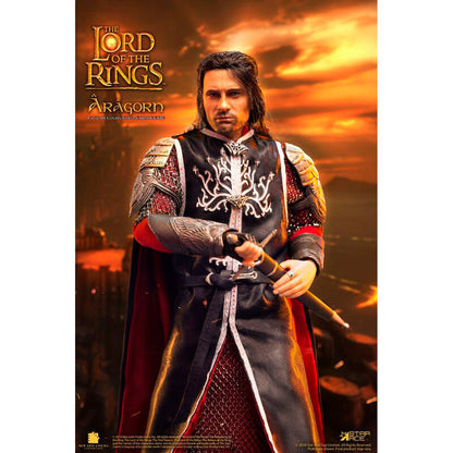 Figura Real Master Aragorn El Señor de los Anillos 23cm