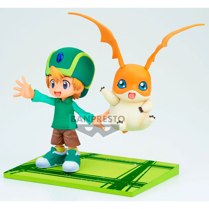Figura Takeru & Patamon Adventure Archives Digimon Adventure 15Cm