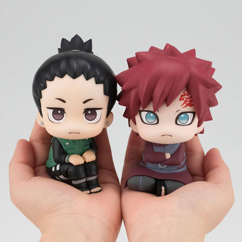Pack 2 Figuras Shikamaru Nara y Gaara Look up Naruto Shippuden 11cm
