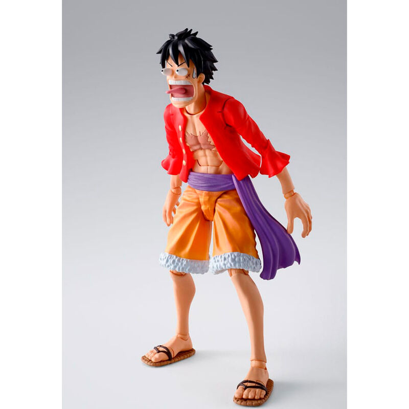 Figura SH Figuarts Monkey D Luffy Raid of Onigashima One Piece 14.5Cm