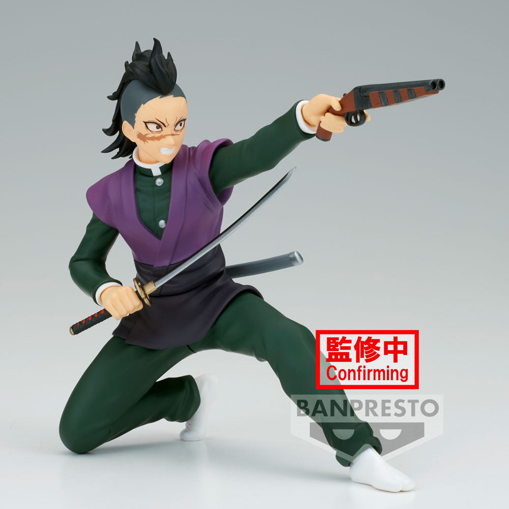 Figura Genya Shinazugawa Vibration Stars Demon Slayer Kimetsu no Yaiba 12Cm