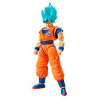 Figura Son Goku Super Saiyan God Saiyan Dragon Ball 14Cm   BANDAI