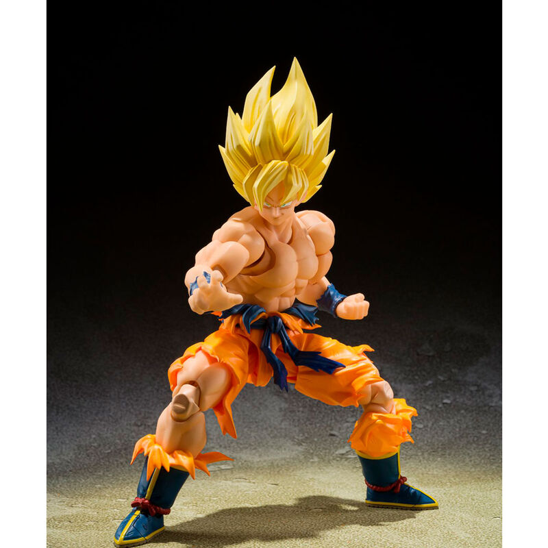 Figura SH Figuarts Super Saiyan Son Goku Dragon Ball Z 14cm  
