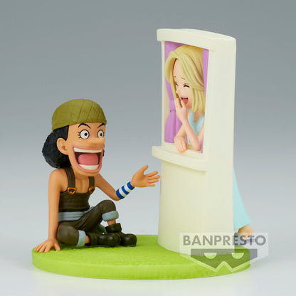 Figura Usopp & Kaya Log Stories One Piece 7Cm