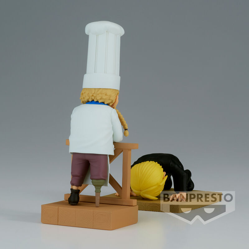 Figura World Collectable Sanji & Zeff 2 Wcf Log Series One Piece 8Cm