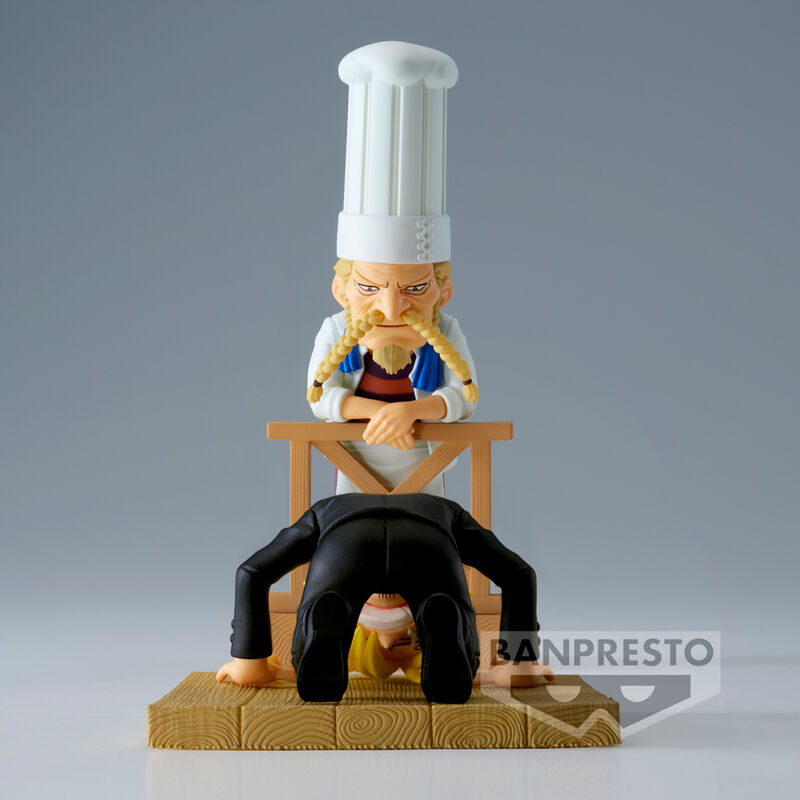 Figura World Collectable Sanji & Zeff 2 Wcf Log Series One Piece 8Cm