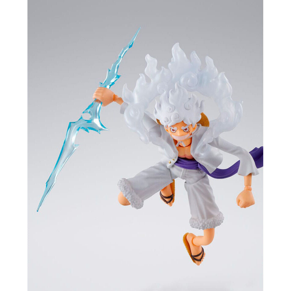 Figura S.H. Figuarts Monkey D Luffy Gear 5 One Piece 15.5Cm