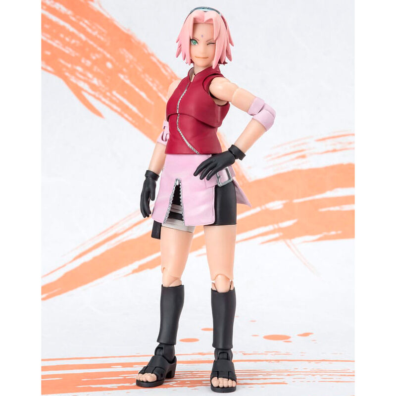 Figura S.H. Figuarts Sakura Haruno Naruto Op99 Edition Naruto Shippuden 14Cm