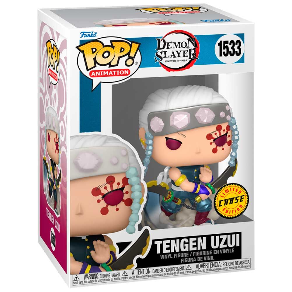 Figura POP Demon Slayer Kimetsu no Yaiba Tengen Uzui + Chase