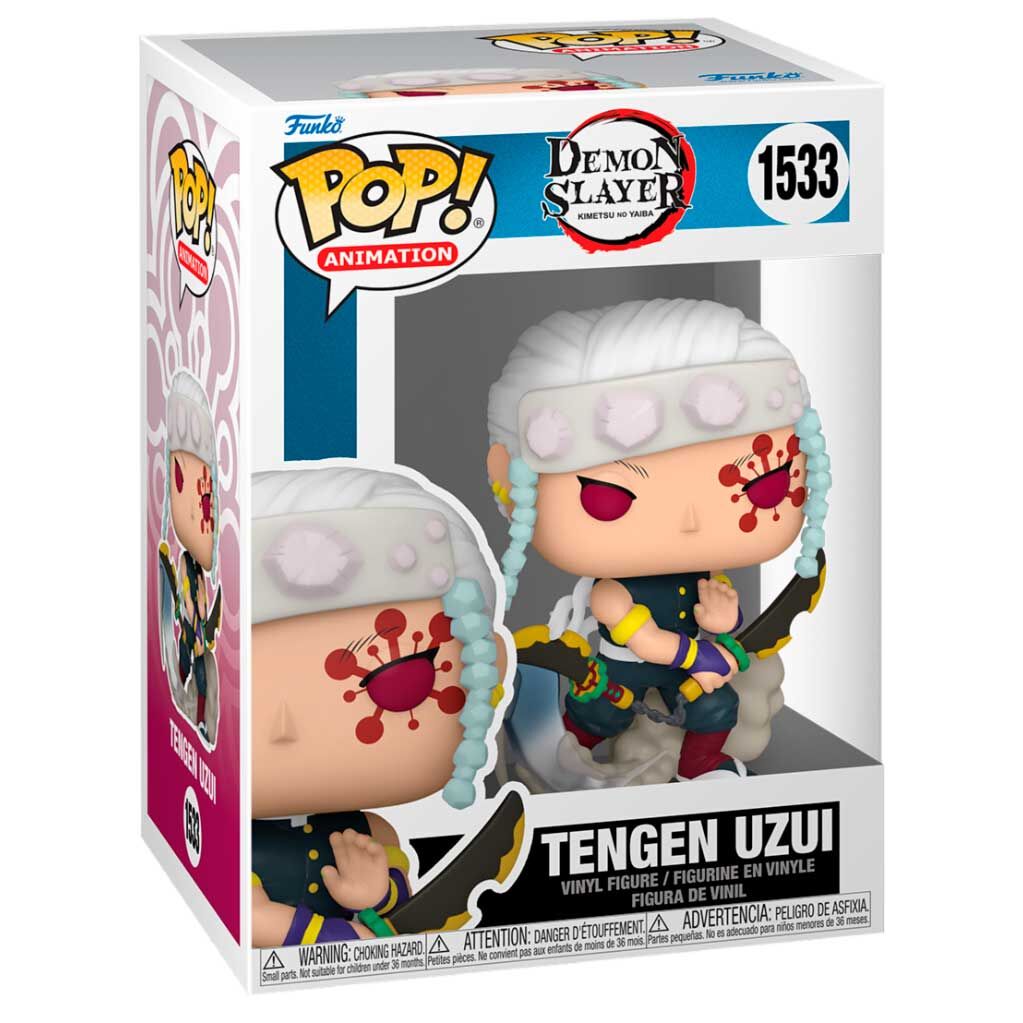 Figura POP Demon Slayer Kimetsu no Yaiba Tengen Uzui + Chase