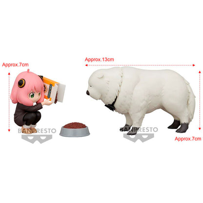 Figura Anya Forger & Bond Forger II Break Time Spy x Family 13cm  