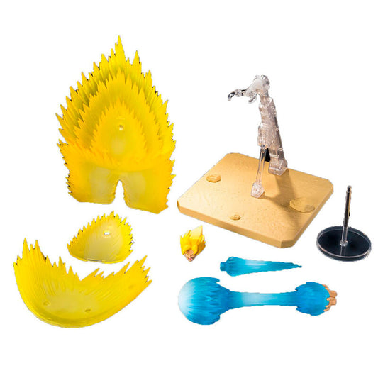 Figura S.H Figuarts Super Saiyan Son Goku Teleport Kamehameha Dragon Ball 15cm  