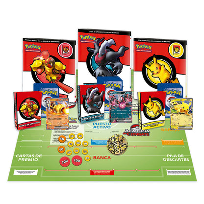 Juego cartas coleccionables Academia de Combate Academy Pokemon Español   Pokémon TCG