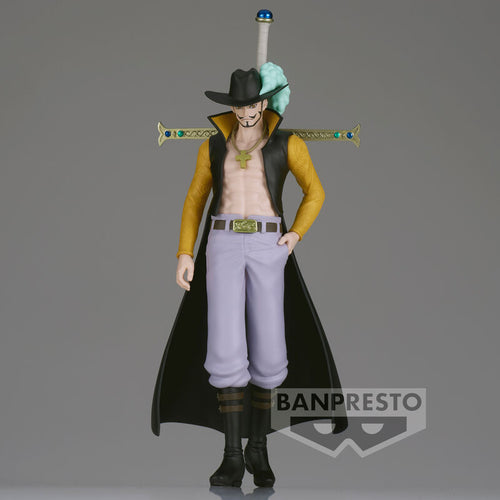Figura Dracule Mihawk The Shukko One Piece 16Cm   BANPRESTO