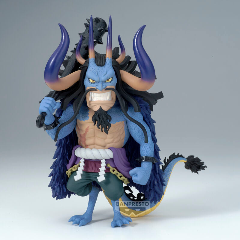 Figura Kaido Mega World Collectable One Piece 13Cm