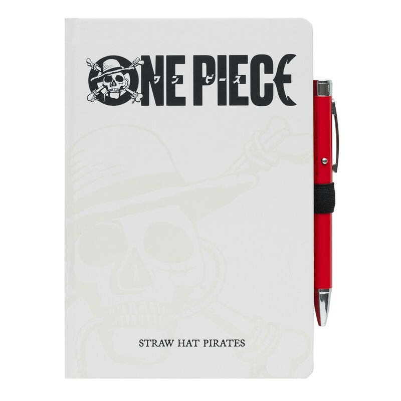 Cuaderno A5 premium + boligrafo proyector One Piece   GRUPO ERIK
