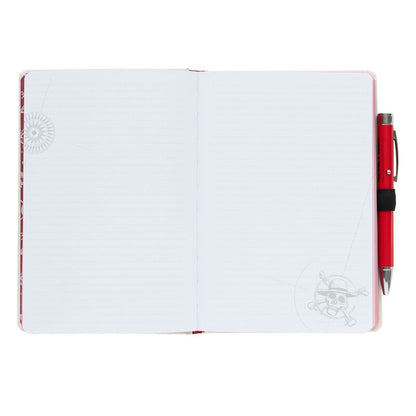 Cuaderno A5 premium + boligrafo proyector One Piece   GRUPO ERIK