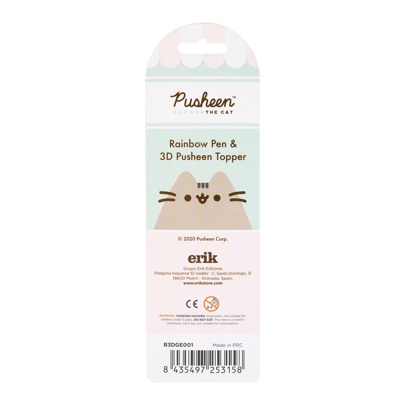 Boligrafo 3D 10 colores Foodie Collection Pusheen