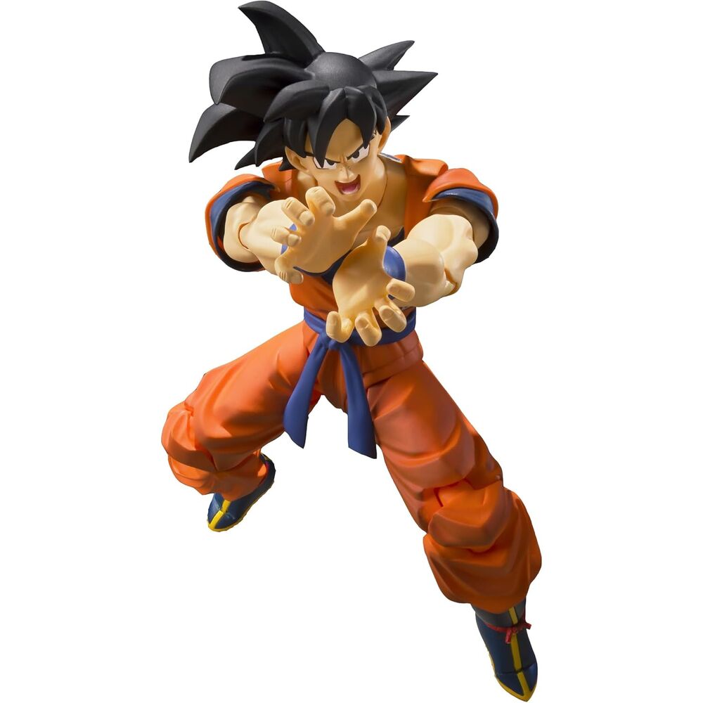 Figura Son Goku Saiyan Raised on Earth Dragon Ball 14Cm