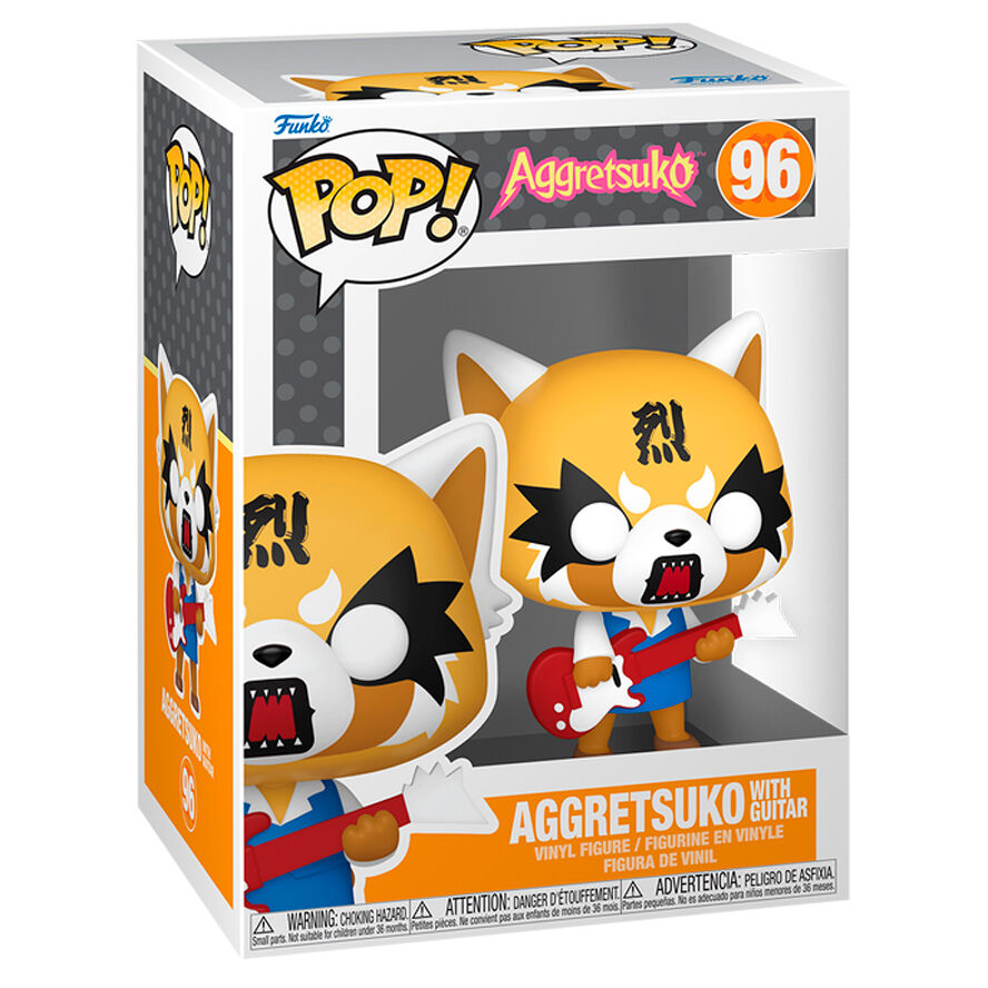 Figura POP Aggretsuko - Aggretsuko With Guitar