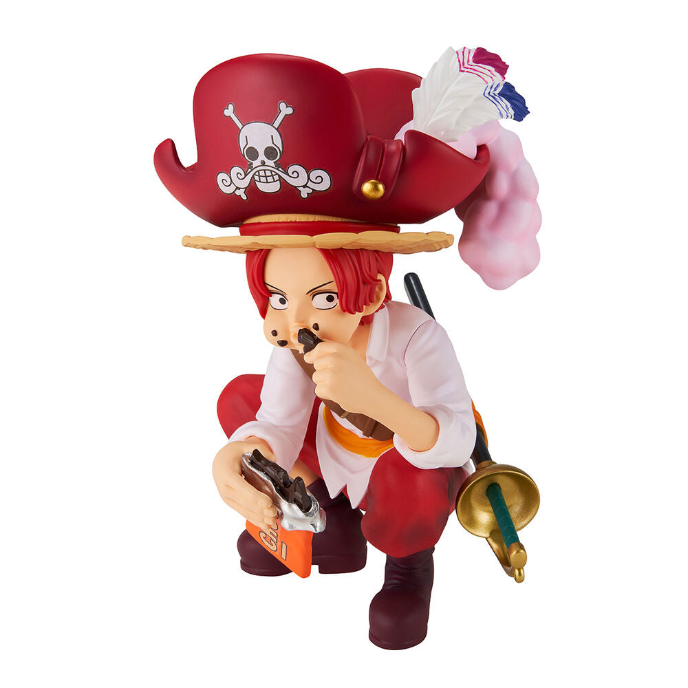 Figura Ichibansho Shanks Roger Pirates One Piece 9Cm