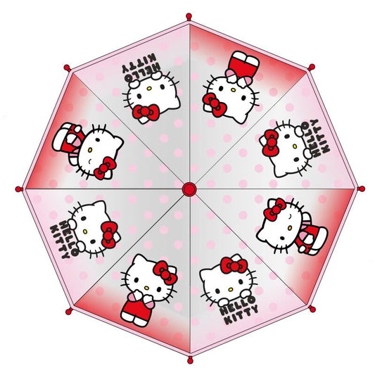 Paraguas manual burbuja Hello Kitty