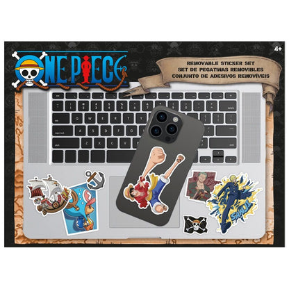 Set pegatinas removibles One Piece