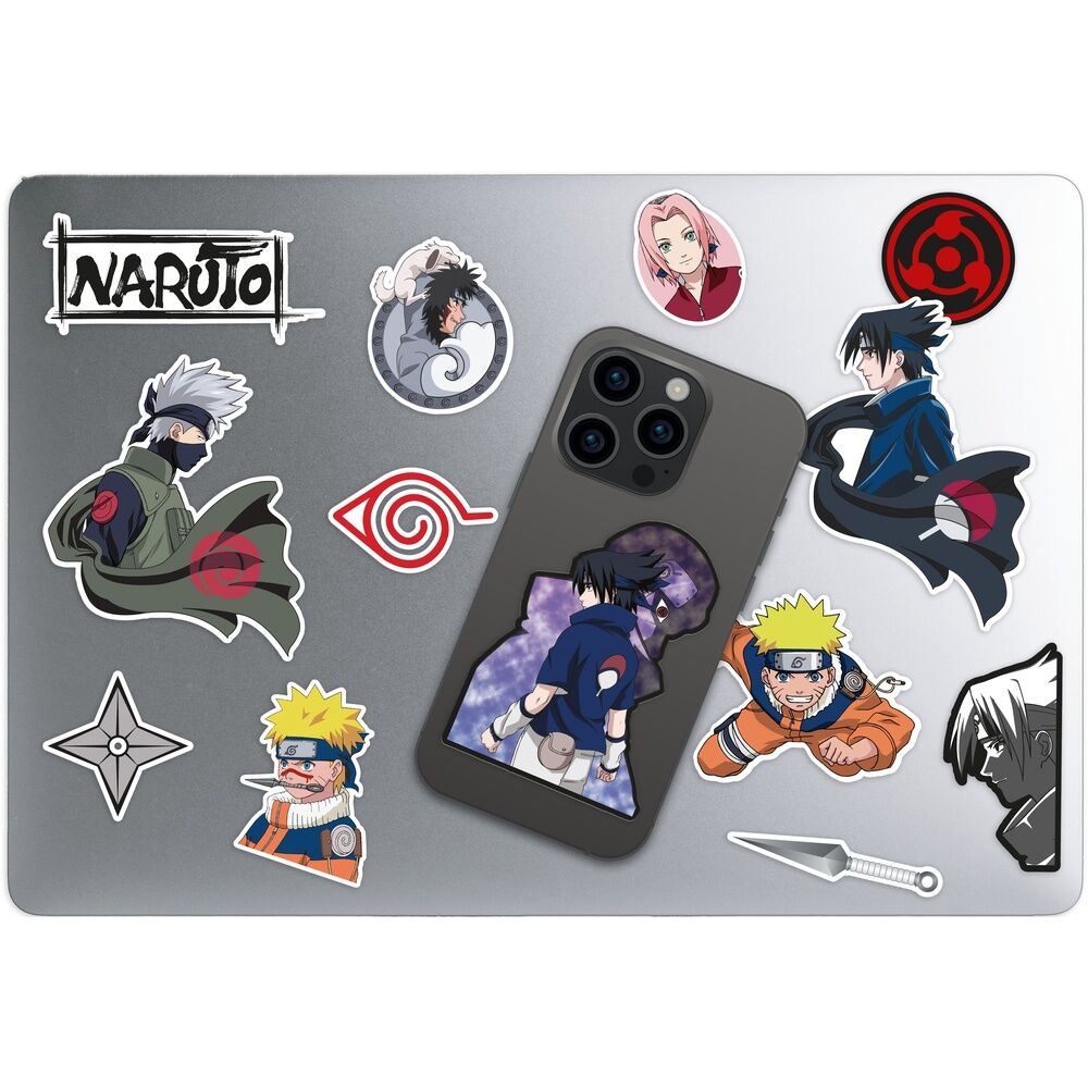Set pegatinas removibles Naruto Shippuden