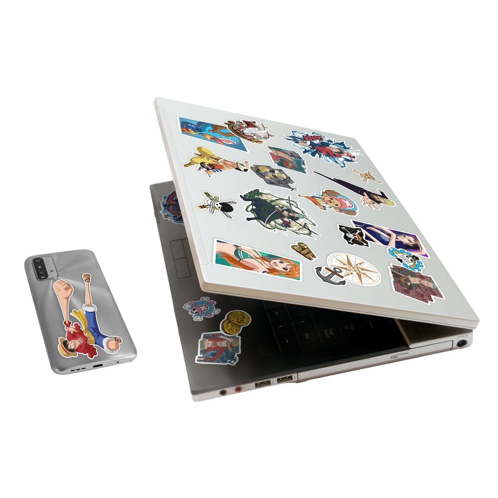 Set pegatinas removibles One Piece