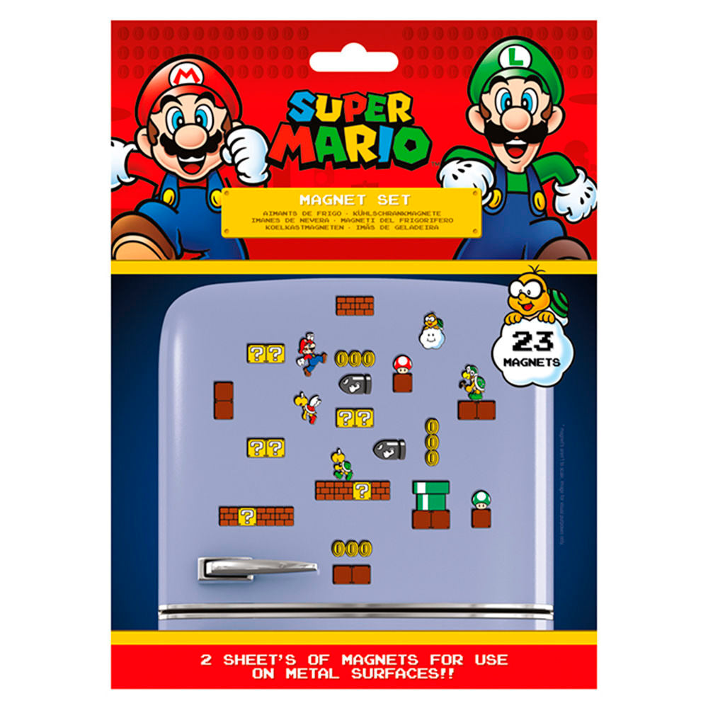 Set Imanes Super Mario Bros