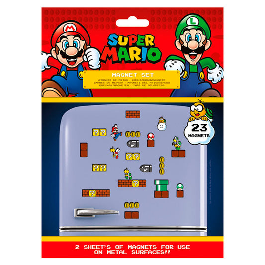 Set Imanes Super Mario Bros