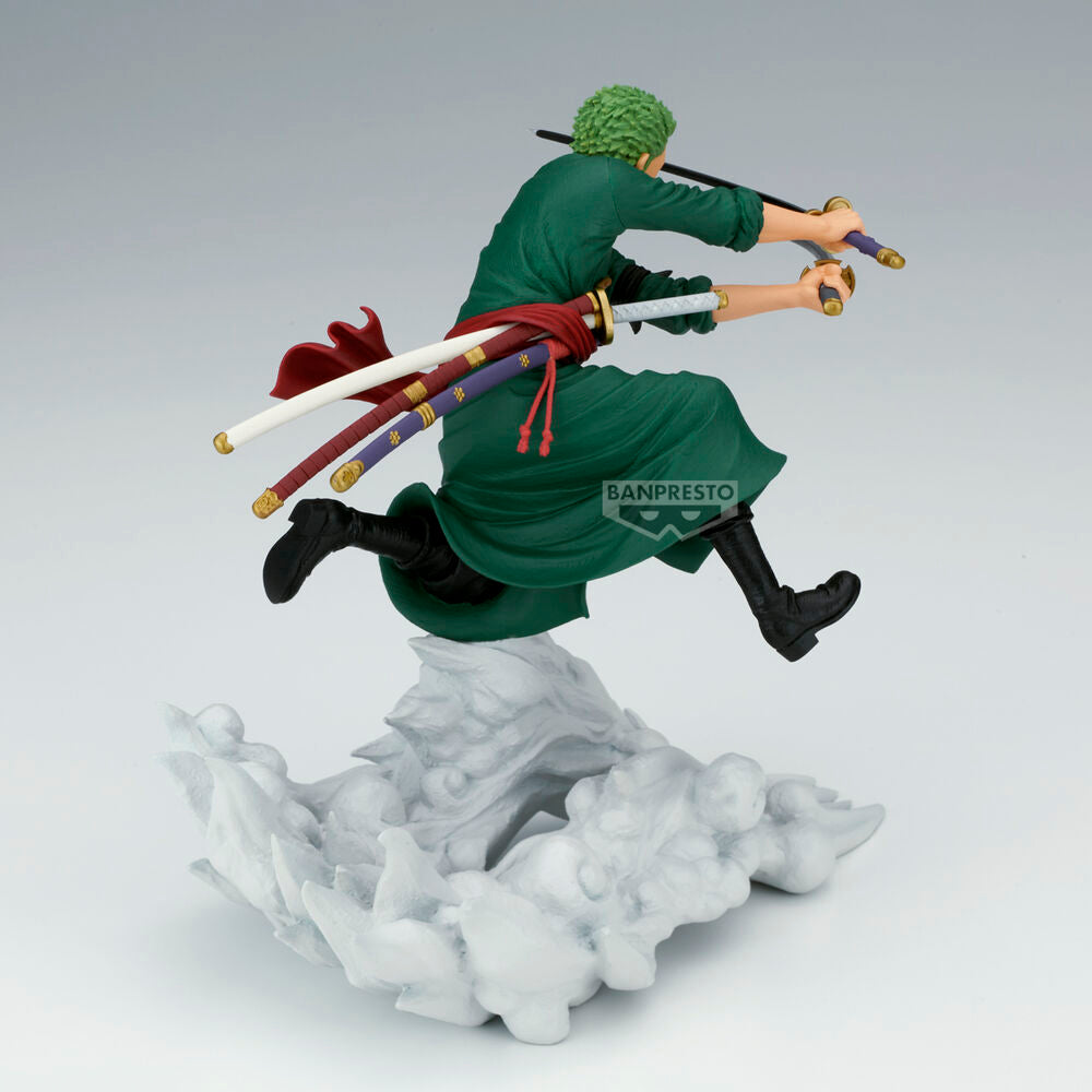 Figura Roronoa Zoro Senkozekkei One Piece 15Cm