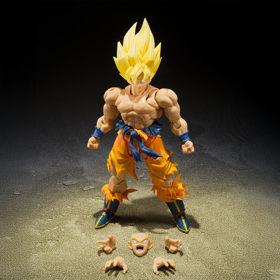 Figura S.H. Figuarts Super Saiyan Son Goku Legendary Dragon Ball Z 14.5Cm