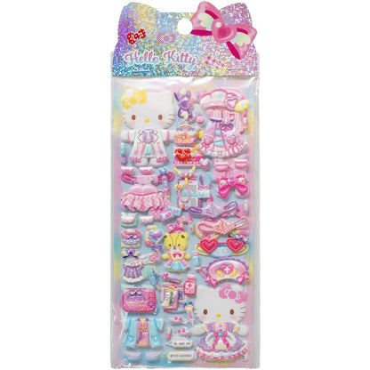 Pegatinas relieve Hello Kitty surtido