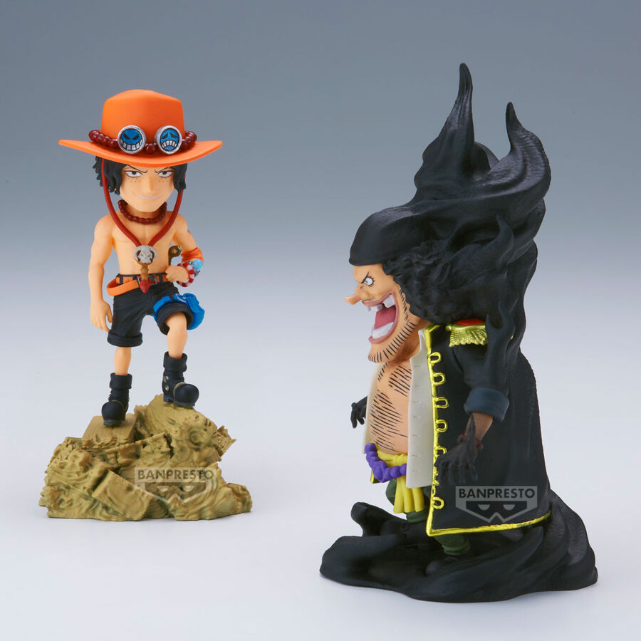 Figura Portgas D.Ace Vs Marshall.D.Teach Log Stories One Piece 8Cm