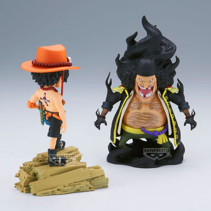 Figura Portgas D.Ace Vs Marshall.D.Teach Log Stories One Piece 8Cm
