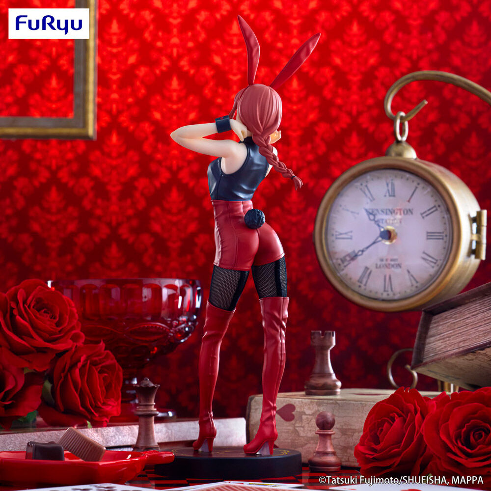 Figura Makima Red Color Bicute Bunnies Chainsaw Man 30Cm