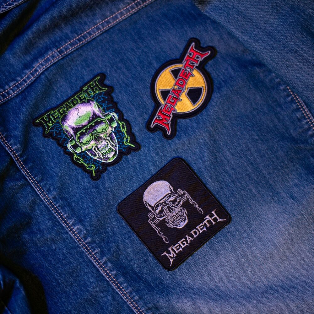 Set 3 parches Megadeth