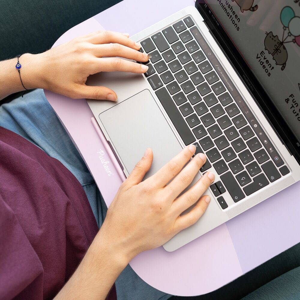 Soporte ordenador portatil Pusheen