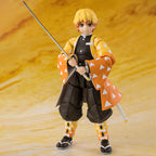Figura S.H. Figuarts Zenitsu Agatsuma Demon Slayer Kimetsu no Yaiba 14Cm   TAMASHII NATIONS