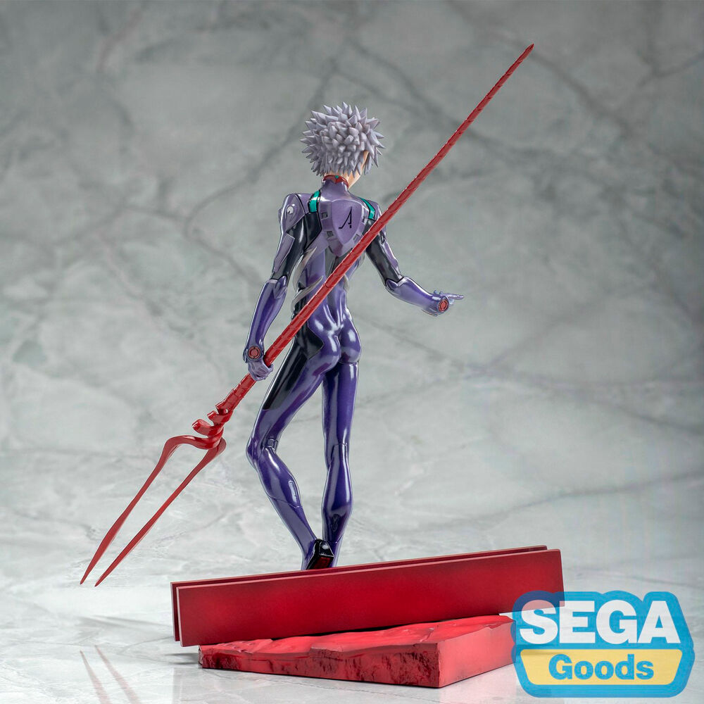 Figura Kaworu Nagisa X Spear of Longinus Luminasta Evangelion 3.0 + 1.0 Thrice Upon a Time 21Cm