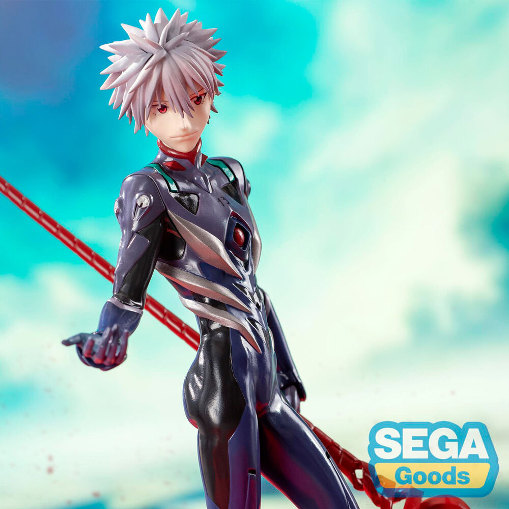 Figura Kaworu Nagisa X Spear of Longinus Luminasta Evangelion 3.0 + 1.0 Thrice Upon a Time 21cm