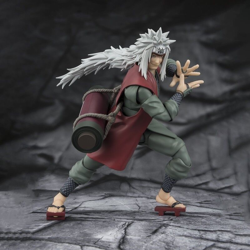 Figura S.H. Figuarts Jiraiya Hidden Leaf Heroic Master Sage Mode Naruto Shippuden 17Cm