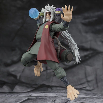 Figura S.H. Figuarts Jiraiya Hidden Leaf Heroic Master Sage Mode Naruto Shippuden 17Cm