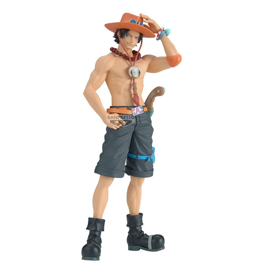 Figura Portgas D. Ace Dxf The Grandline Series One Piece 20Cm