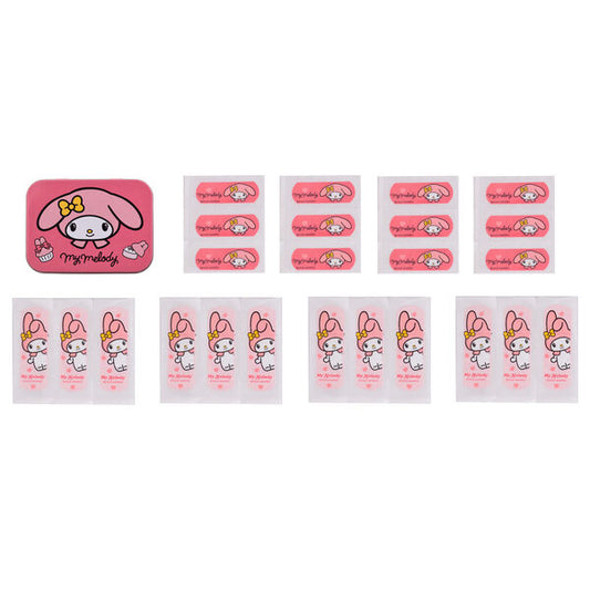 Caja Metal Tiritas My Melody Hello Kitty