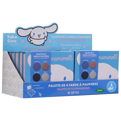 Paleta 4 Colores Cinnamoroll Hello Kitty