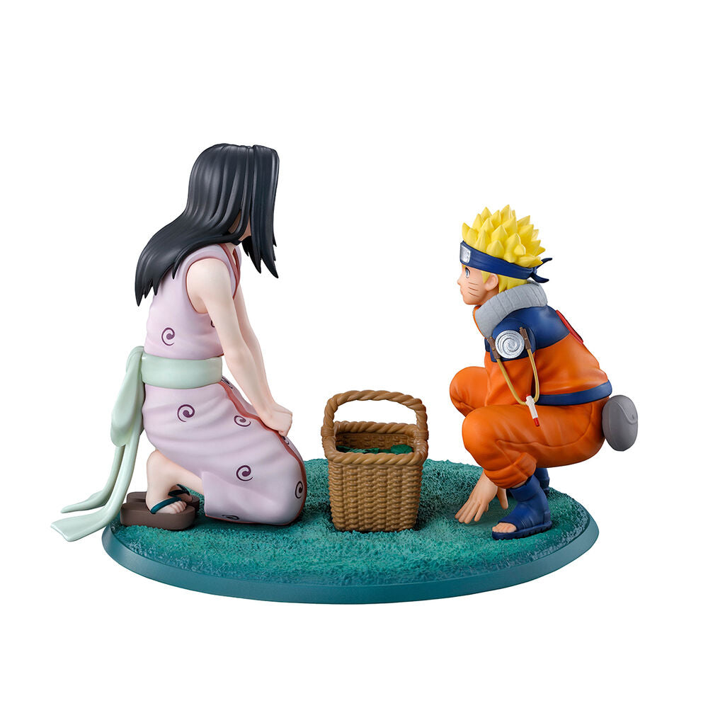 Figura Ichibansho Naruto Uzumaki & Haku The Land of Waves Naruto 10Cm