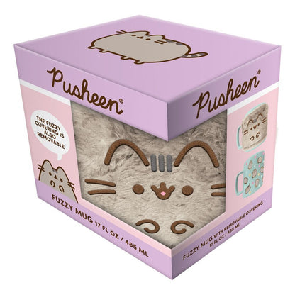 Taza funda de peluche Pusheen 440ml