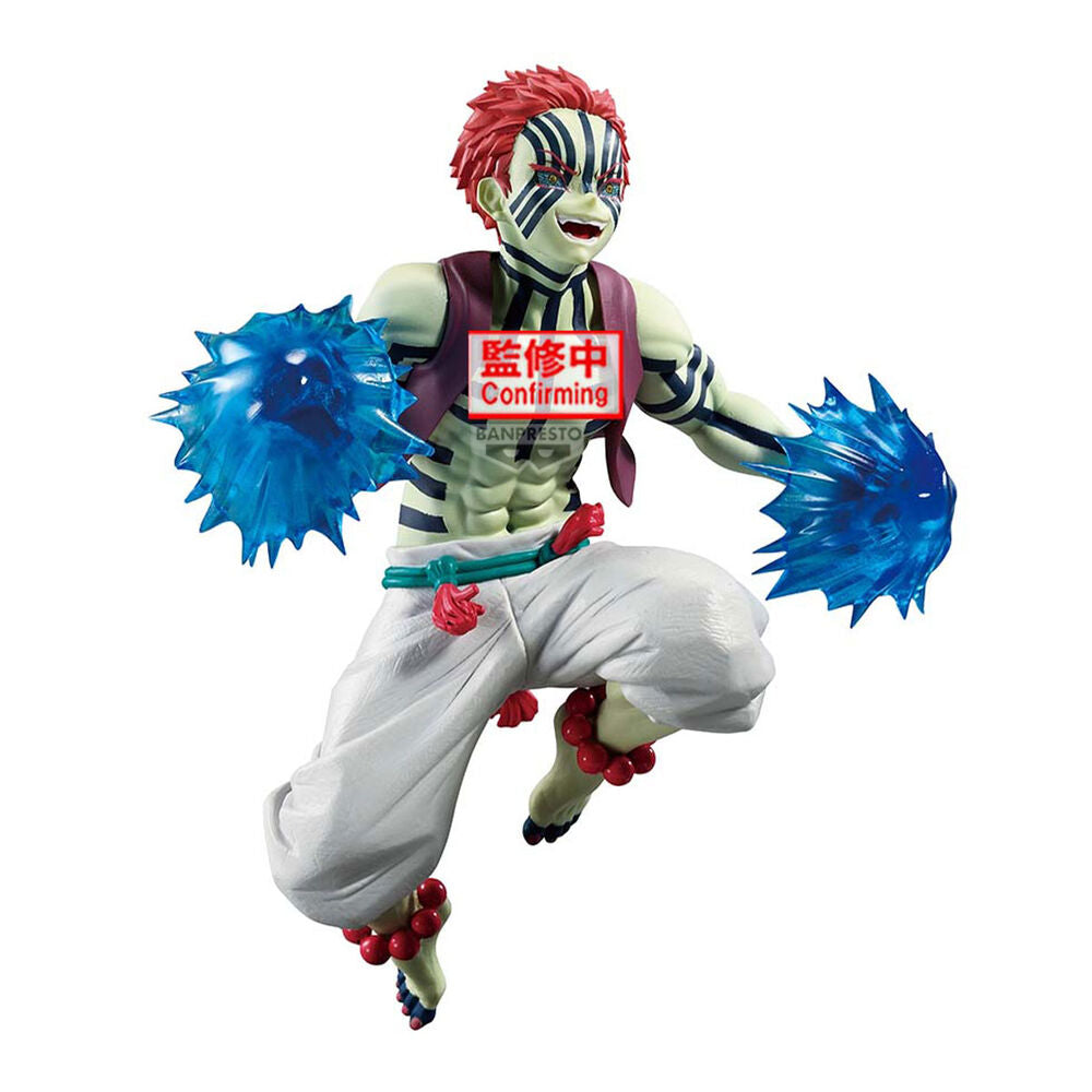 Figura Akaza Vibration Stars Demon Slayer Kimetsu no Yaiba 16Cm